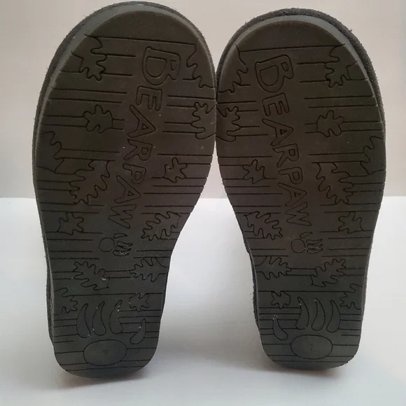 Bearpaw Womens Ivy Charcoal Floral Boots Size 7 - Picture 7 of 8